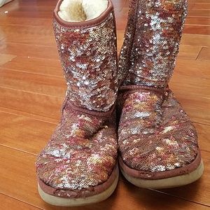 Sequin uggs